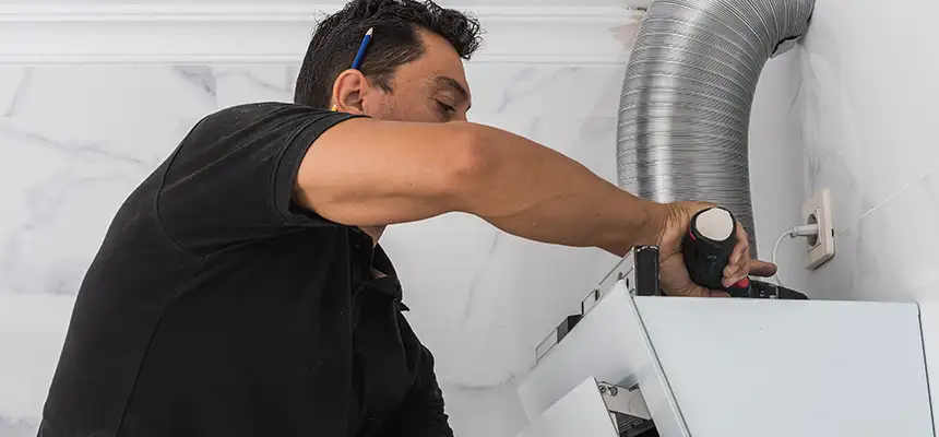Precision In-wall Dryer Vent Cleaning & Rerouting Corrections in Cupertino, CA